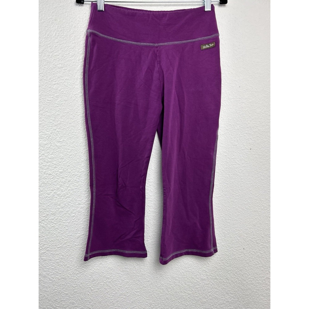 Matilda Jane Women's S Plum Purple Athletic Leggings Flare Flaw READ